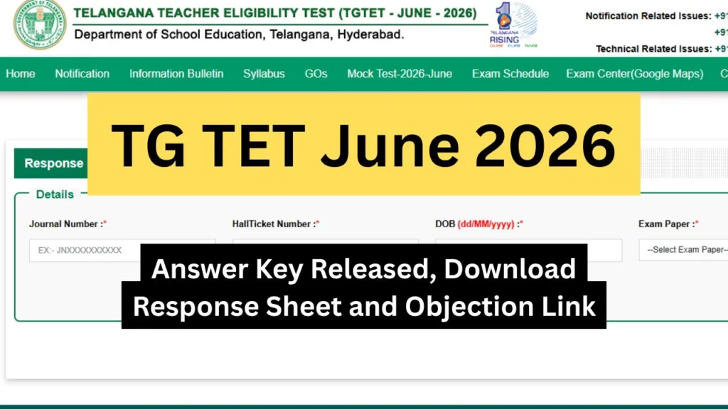 TG TET June 2026